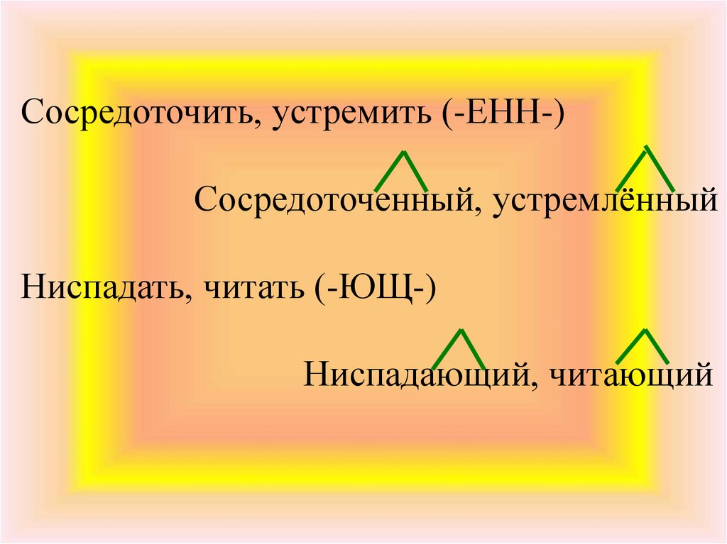 Ниспадать. Сосредоточить презентация. Ниспал. Ниспадать словосочетание. Сосредоточены или сосредоточенны как правильно.