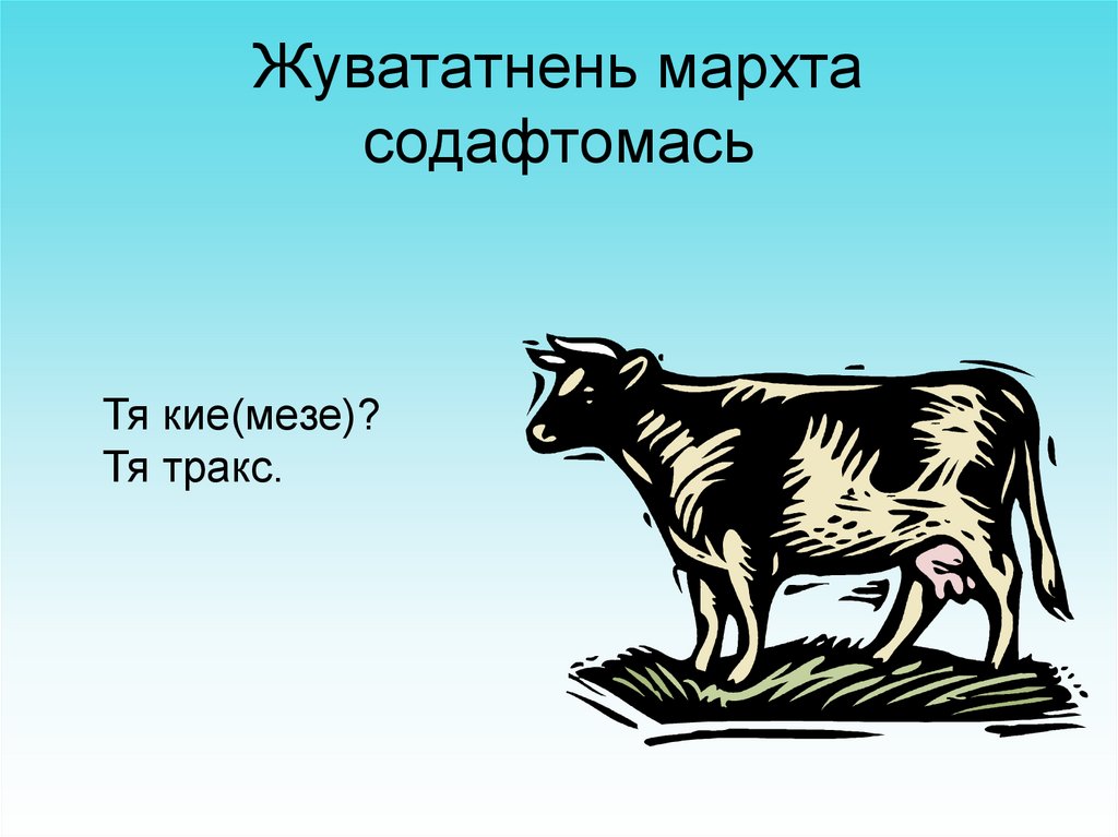 Жувататнень мархта содафтомась