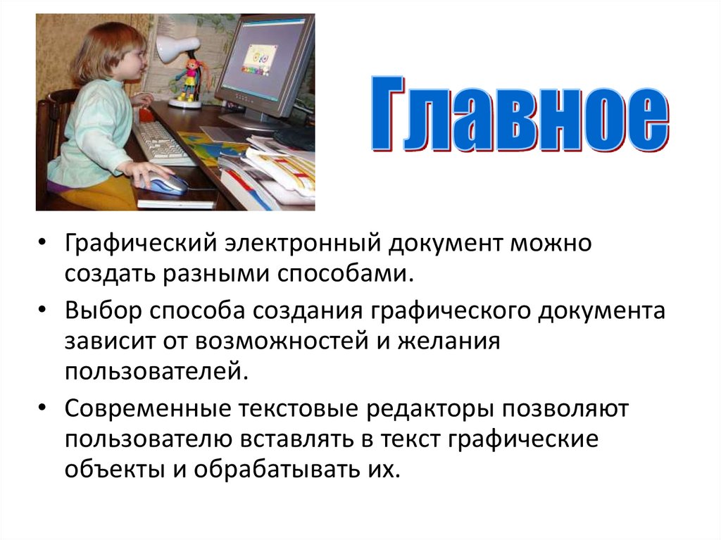 Графический документ это. Как можно создавать графический документ. Способы создания графических документов. Графический электронный документ. Создание графического электронного документа.