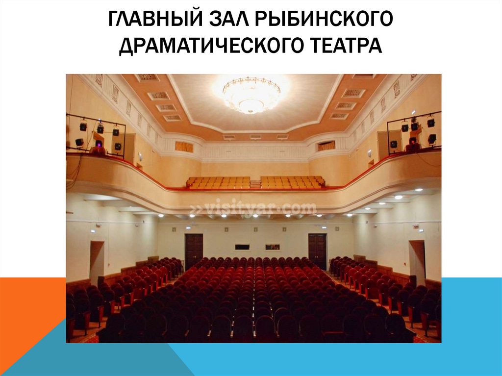 Рыбинский драматический театр фото зала