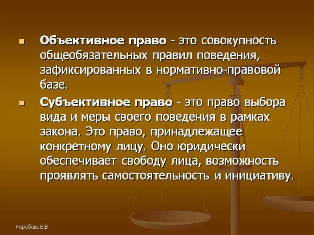 Что относится к праву. Субъективное право. Объективное и субъективное право. Объективное право и субъективное право. Субъективные права.