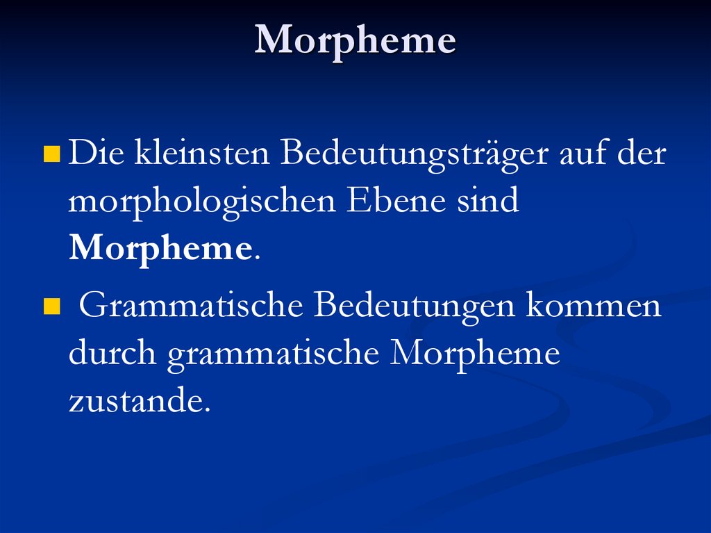 Morpheme