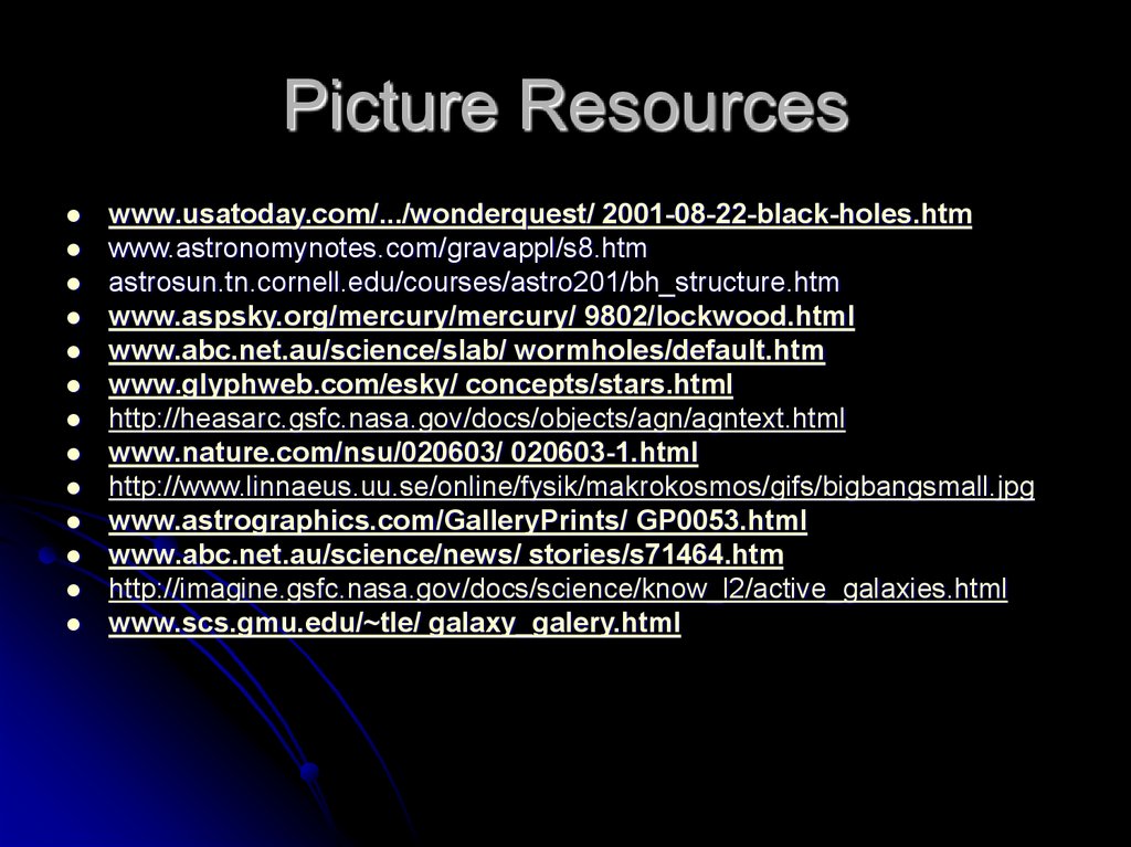 Picture Resources