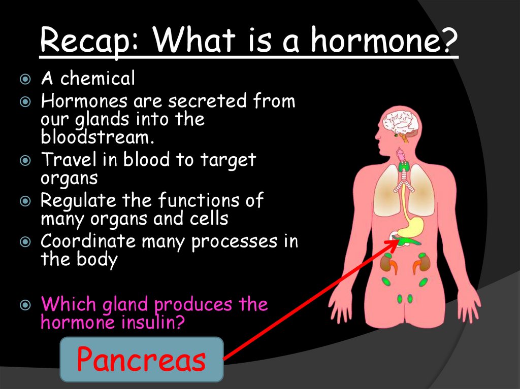 Recap: What is a hormone?