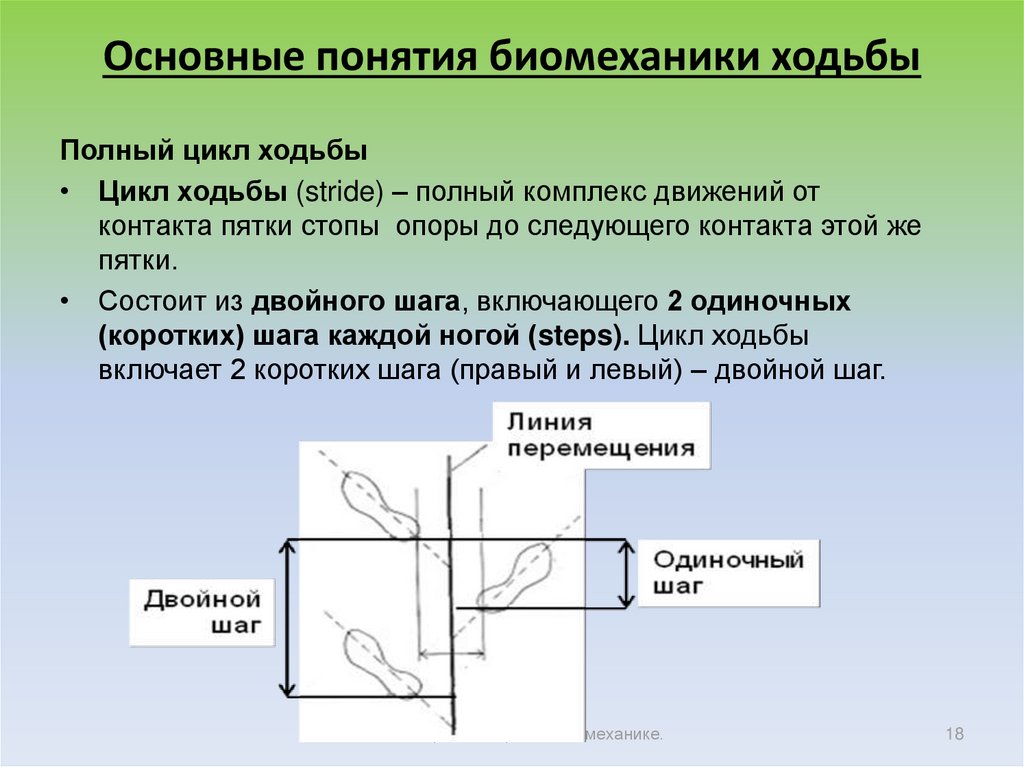 Пространственные параметры движений