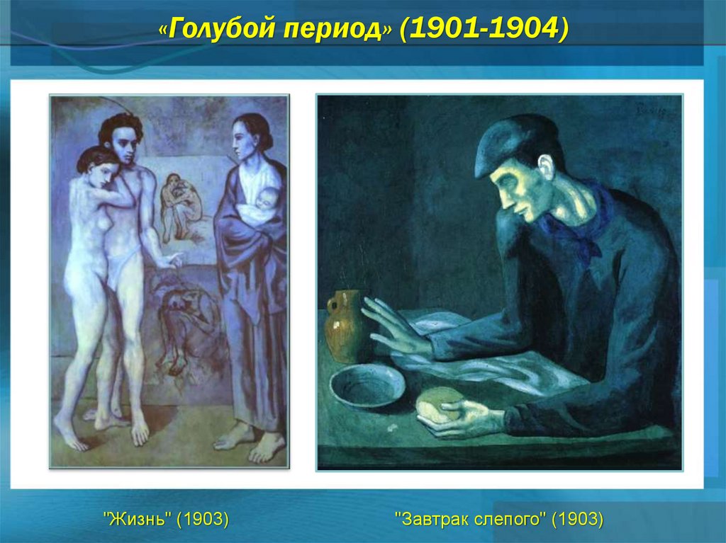 «Голубой период» (1901-1904)
