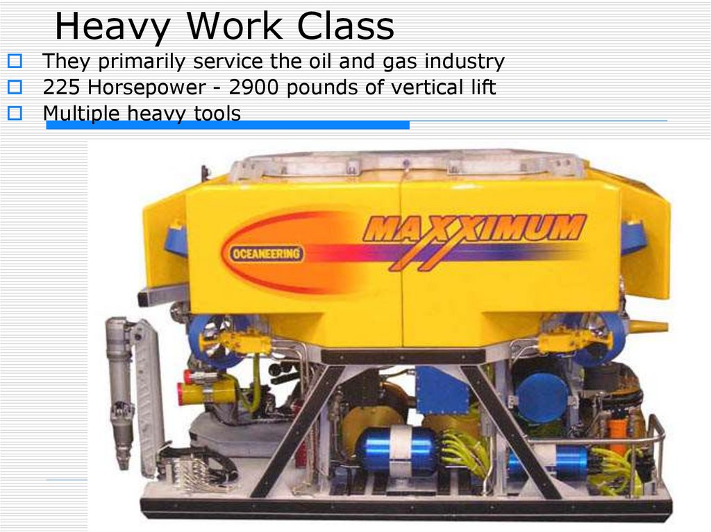 Heavy Work Class