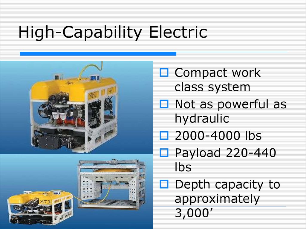 High-Capability Electric