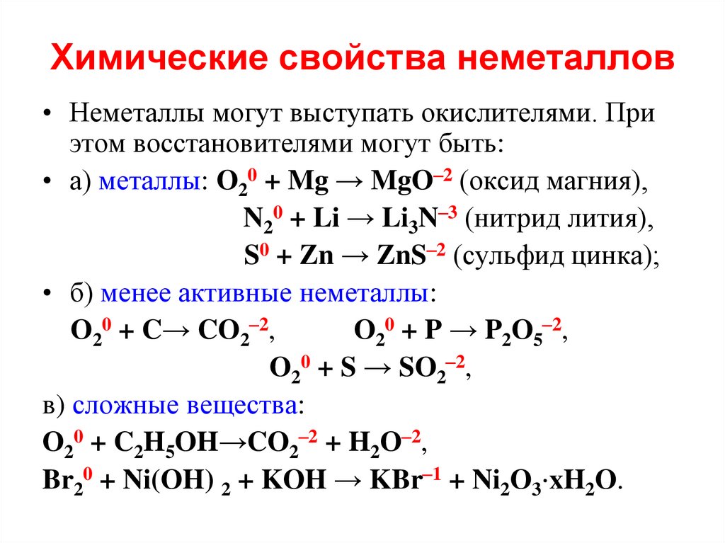 Приведите примеры ухр согласно схемам взаимодействия оксид основной вода основание