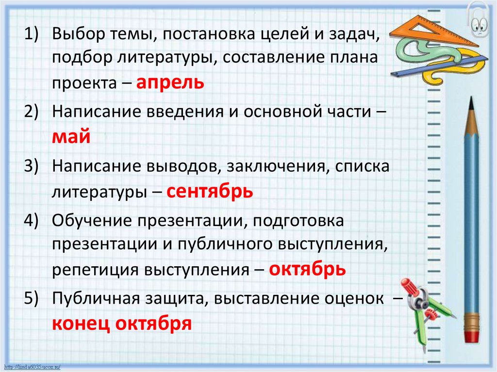 Индивидуальные итоговые проекты, презентации во Владивостоке