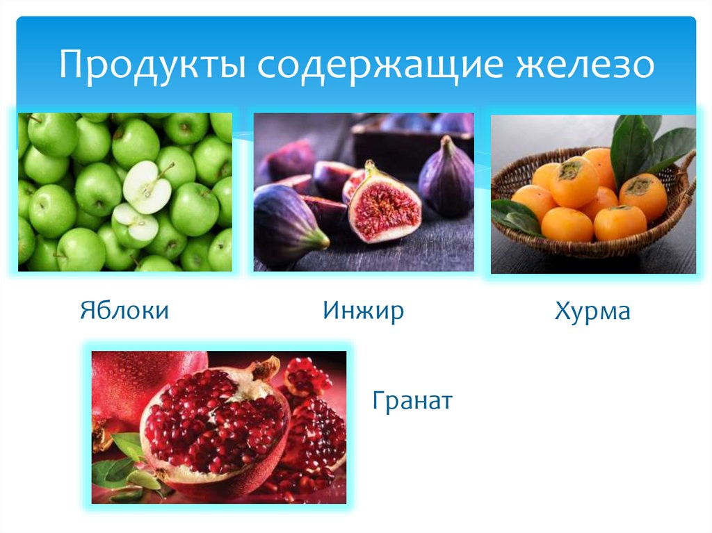 В каких продуктах содержатся цинк, фосфор, железо, витамины (а,b,c ...