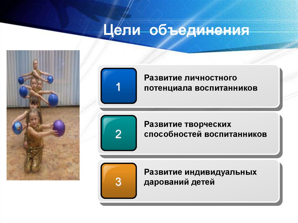 Цели объединения