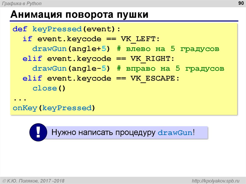 Процедуры и функции в питоне презентация