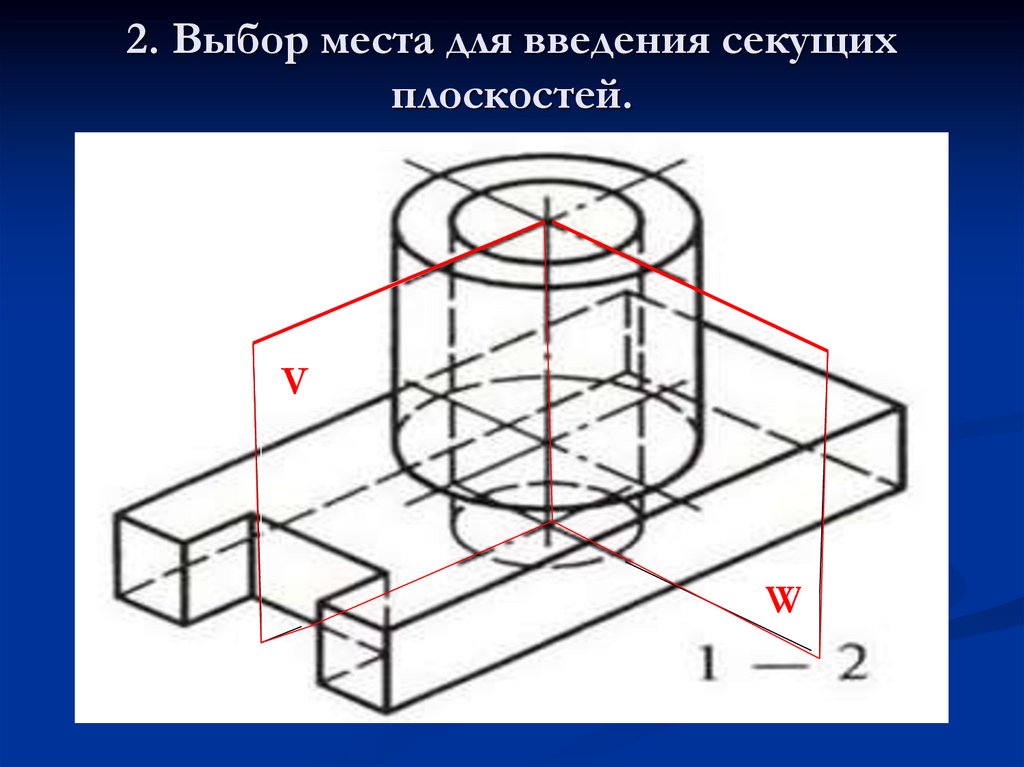 Проведите секущую