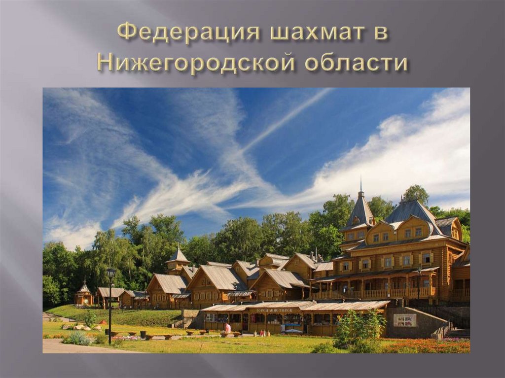 Федерация шахмат в Нижегородской области