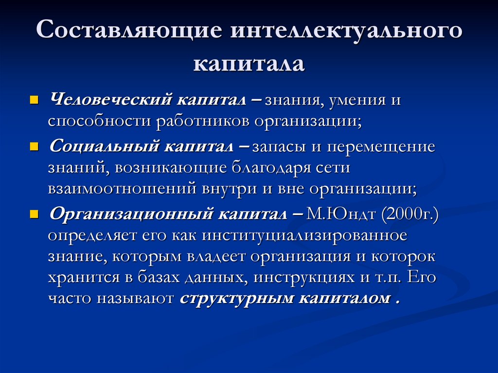 Что означает интеллектуальный. Составляющие интеллекта. Интеллектуальный капитал. Интеллектуальная составляющая. Основные составляющие интеллекта.