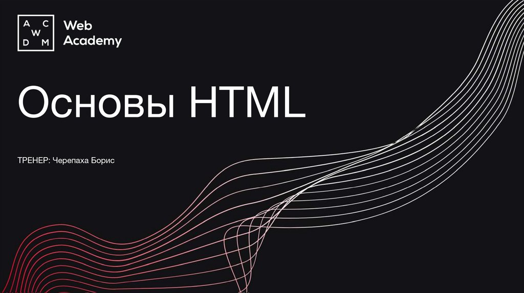 Основы html презентация