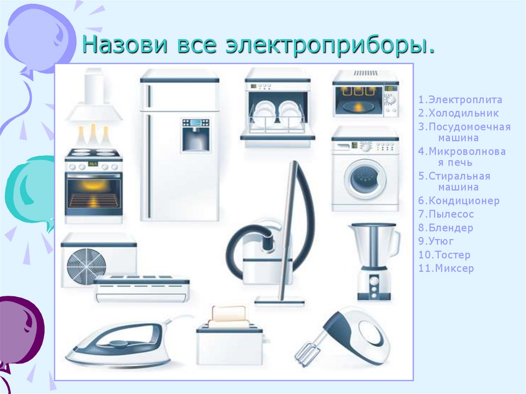 История бытовой техники презентация