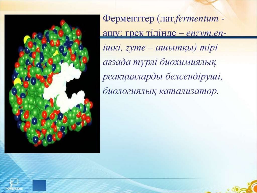 Ферменттердің медицинада химияда және өнеркәсіпте қолданылуы презентация