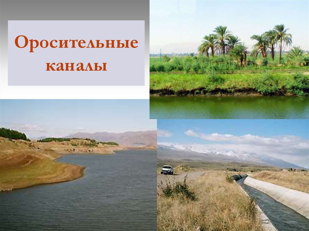 Исскуственные водоемы - презентация онлайн