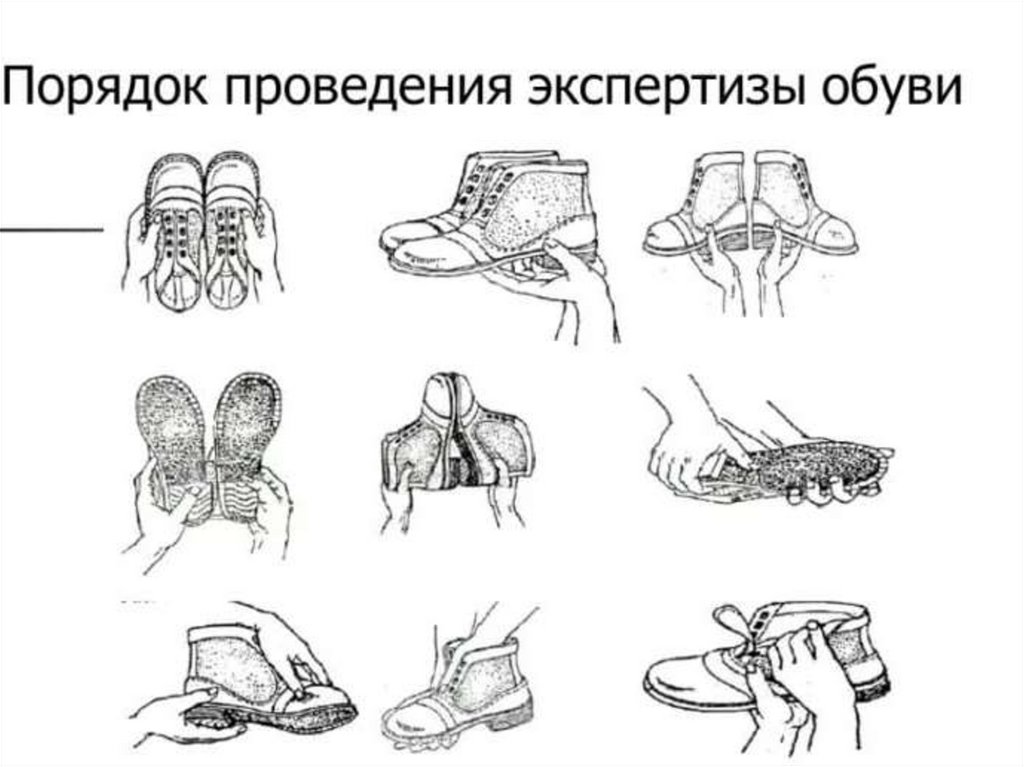 Экспертиза обуви