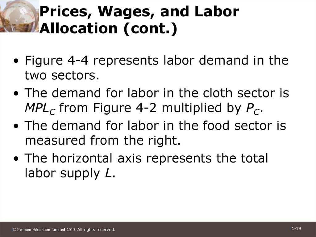 Prices, Wages, and Labor Allocation (cont.)