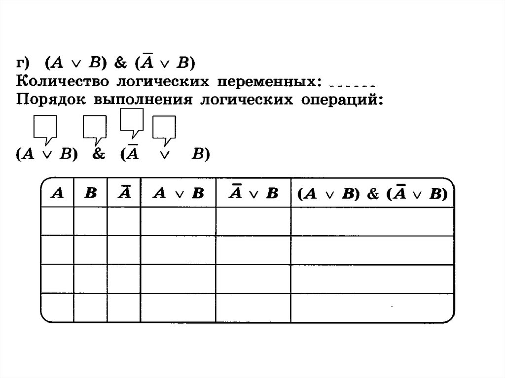 Логические таблицы для дошкольников в картинках