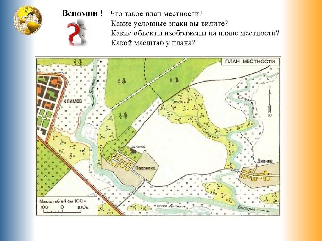 Схема местности пример. План местности. План местности карта. План местности чертеж. Изображение плана местности.