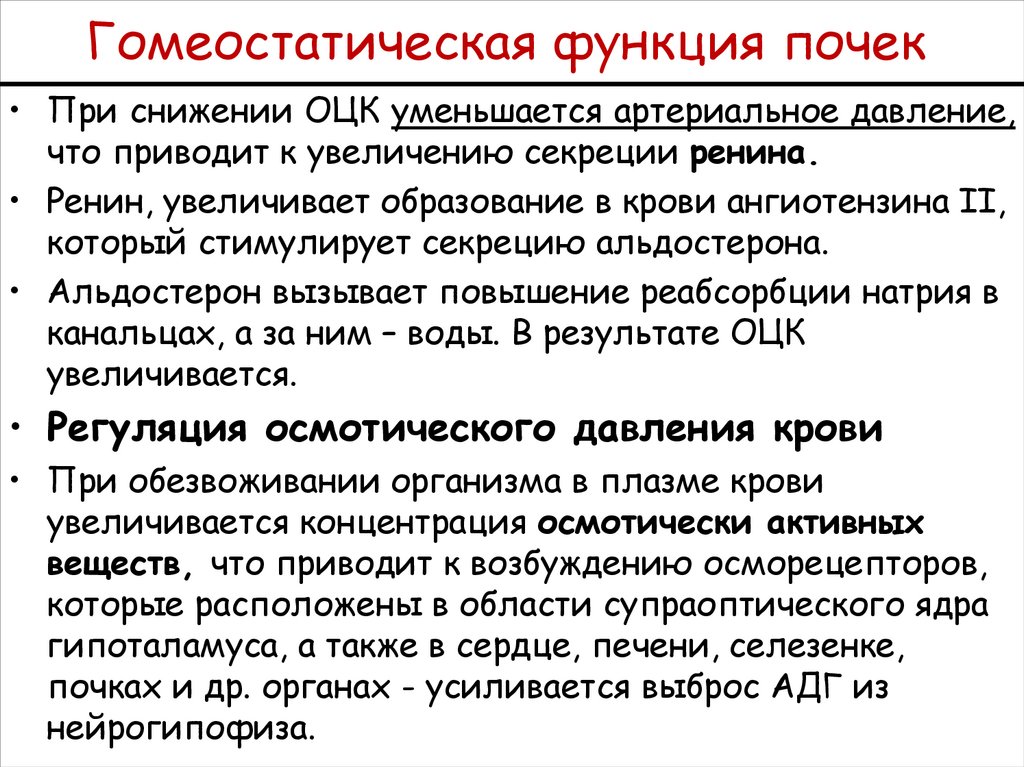 Инкреторная функция это. Гомеостатическая функция почек. Гомеостатические функции почек физиология. 61. Гомеостатические функции почек.. Инкреторная функция почек.