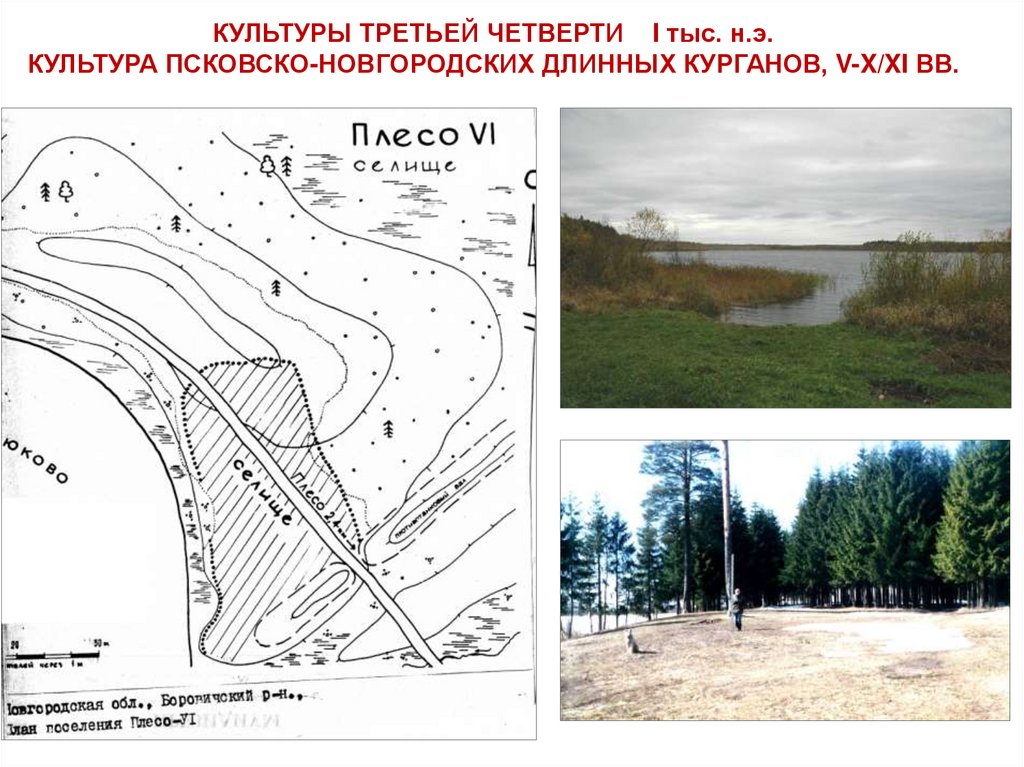 Культура псковских длинных курганов карта