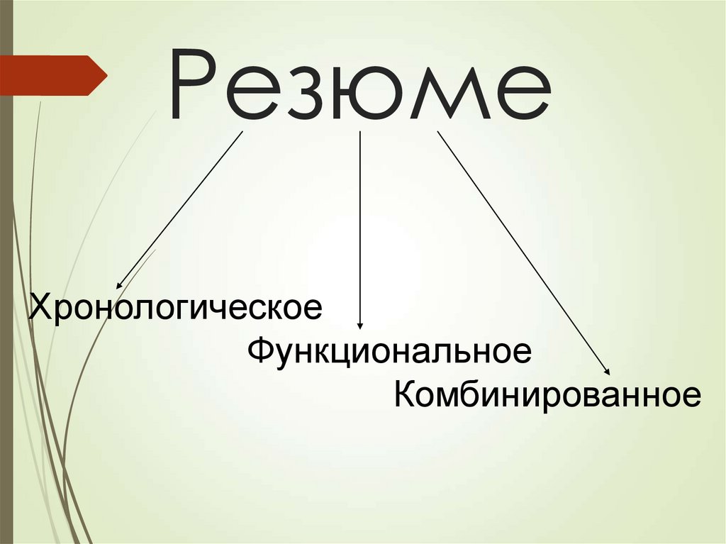 Резюме