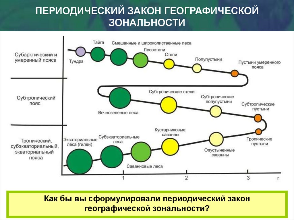 Реферат: Зональность земной поверхности