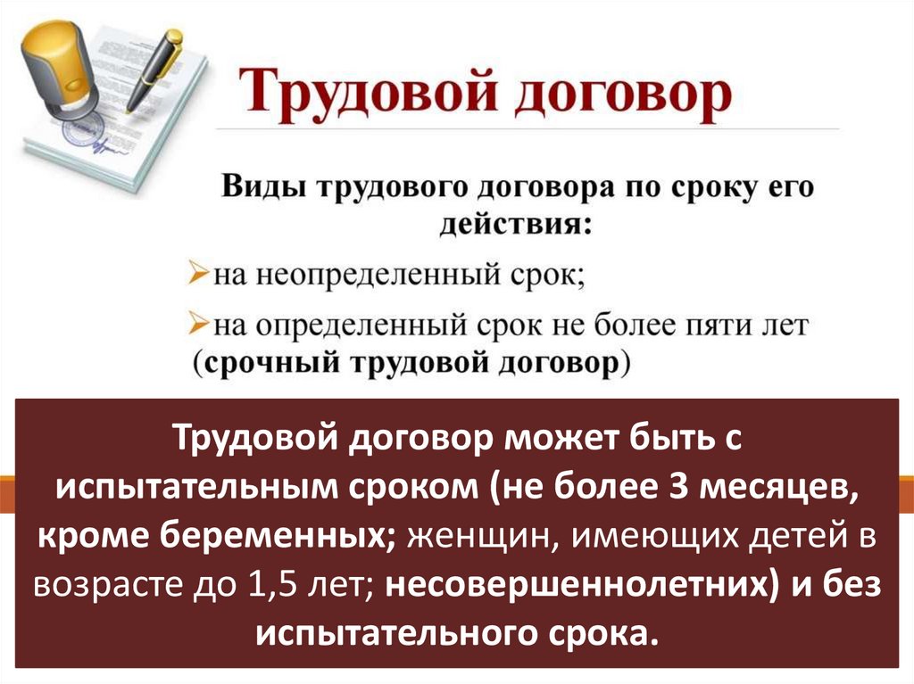 Право на труд Трудовые правоотношения Учимся устраиваться на работу