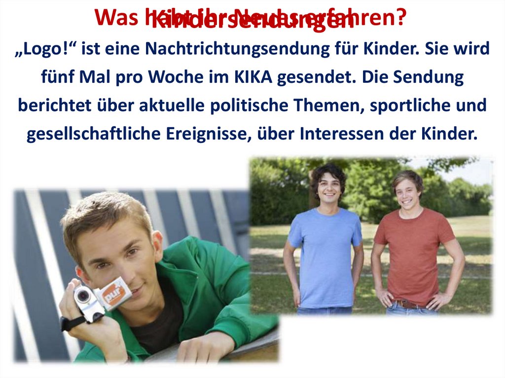 Kindersendungen