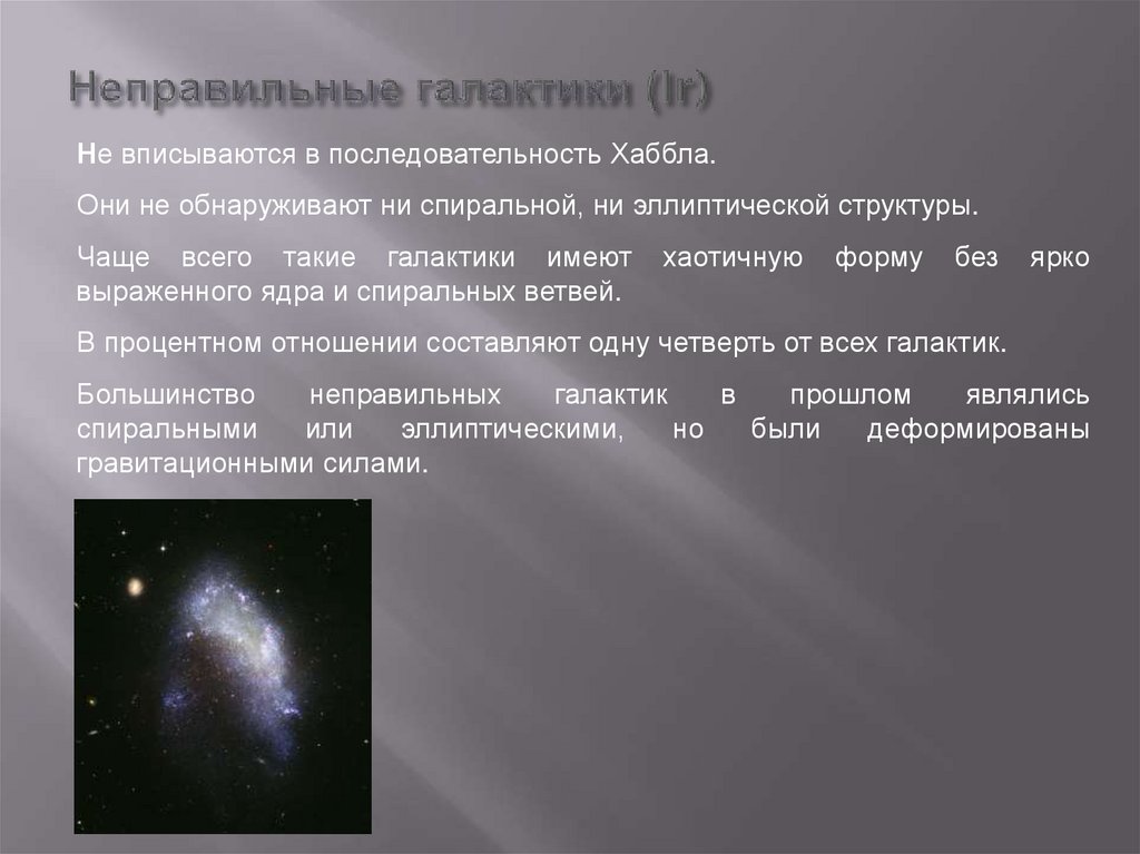 Неправильные галактики (Ir)