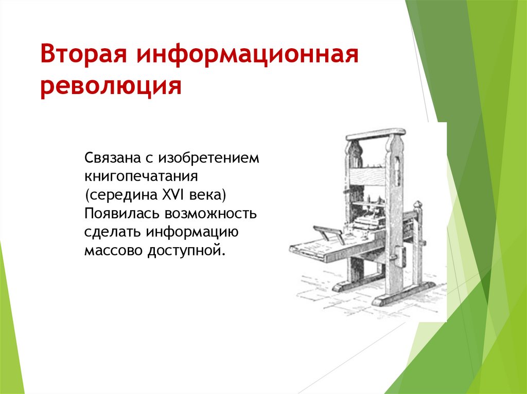 Вторая информационная революция