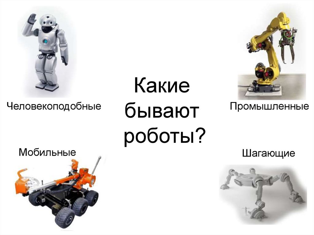 Робототехника урок презентация. Какие виды роботов бывают. Виды роботов в робототехнике. Типы бытовых роботов. Презентация на тему роботы игрушки.