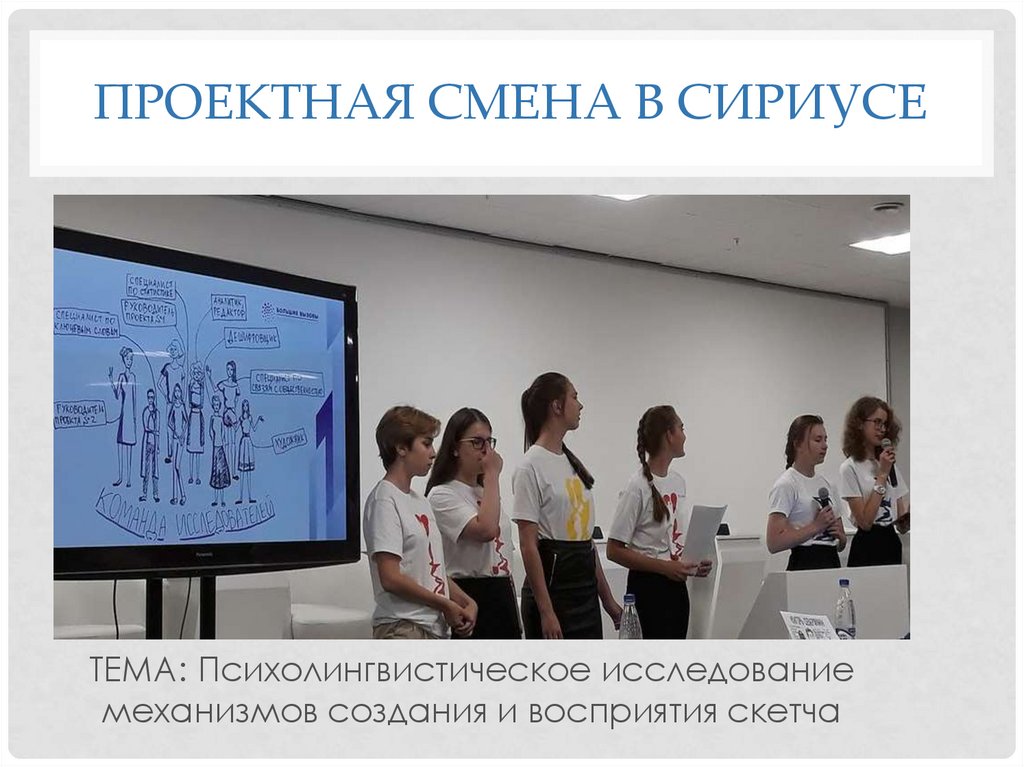 Проектная смена в СИРИУСЕ