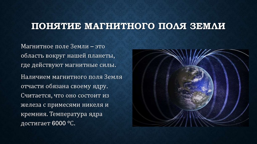 Понятие магнитного поля Земли