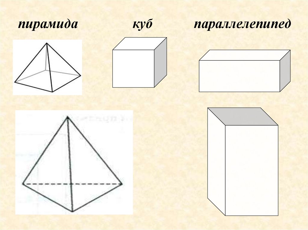 Куб пирамида шар параллелепипед. Куб параллелепипед пирамида. Многогранники куб параллелепипед пирамида. Пирамида  куб параллелепипед ужасов. Куб параллелепипед пирамида картинка.