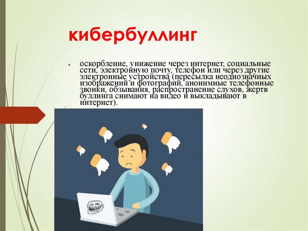 Презентация на тему кибербуллинга