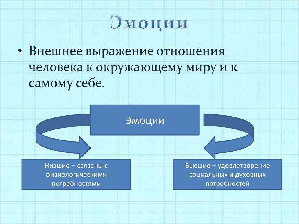 Внешнее выражение. Низшие и высшие эмоции в психологии. Отношение человека к окружающему миру. Высшие и низшие чувства в психологии. Высшие чувства в психологии.