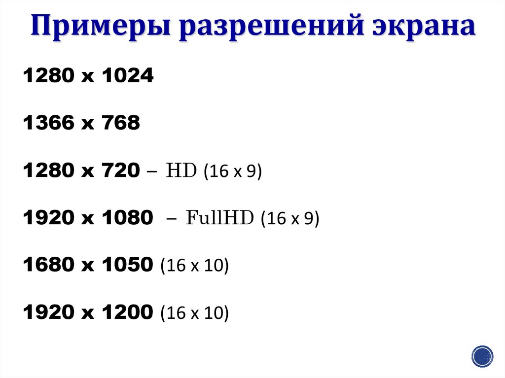 Четкость изображения на экране монитора зависит от