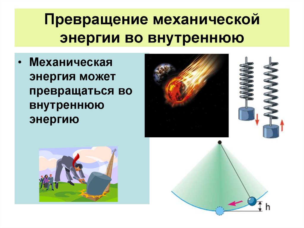 Механическая энергия картинки