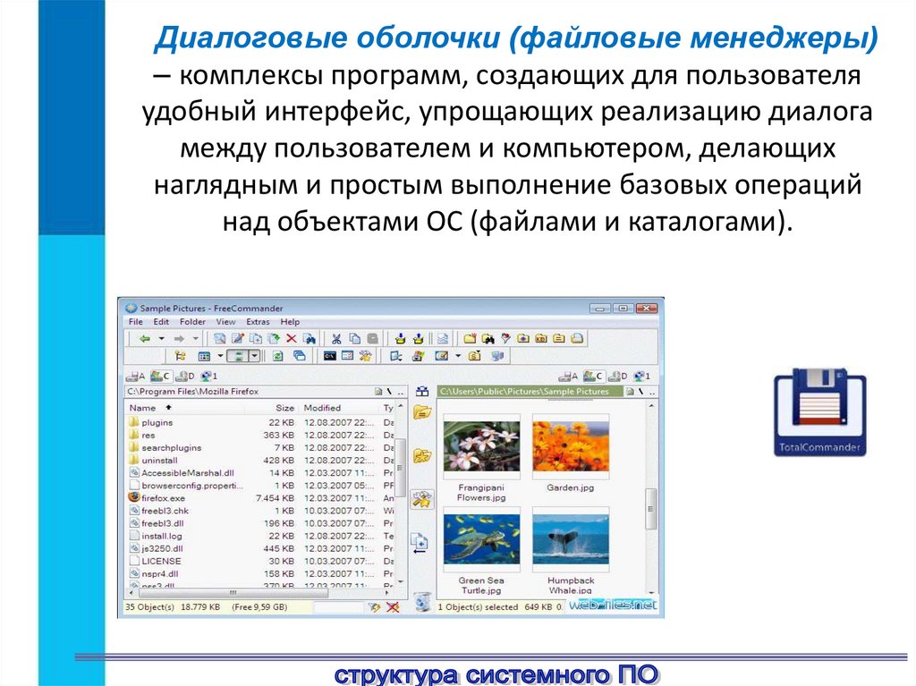 Программы оболочки это. Оболочки файловые менеджеры. Файловые оболочки для персональных компьютеров. Диалоговые оболочки. Диалоговые операционные оболочки примеры.