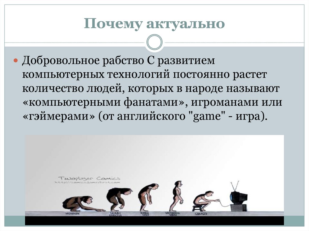 Почему актуально