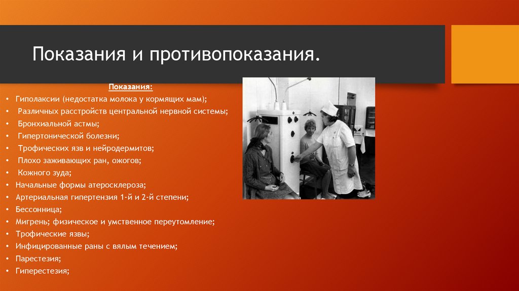 Показания и противопоказания.
