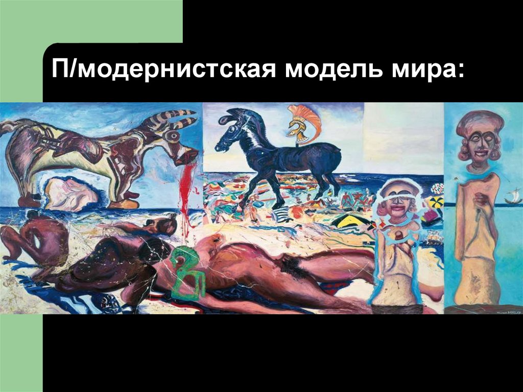П/модернистская модель мира: