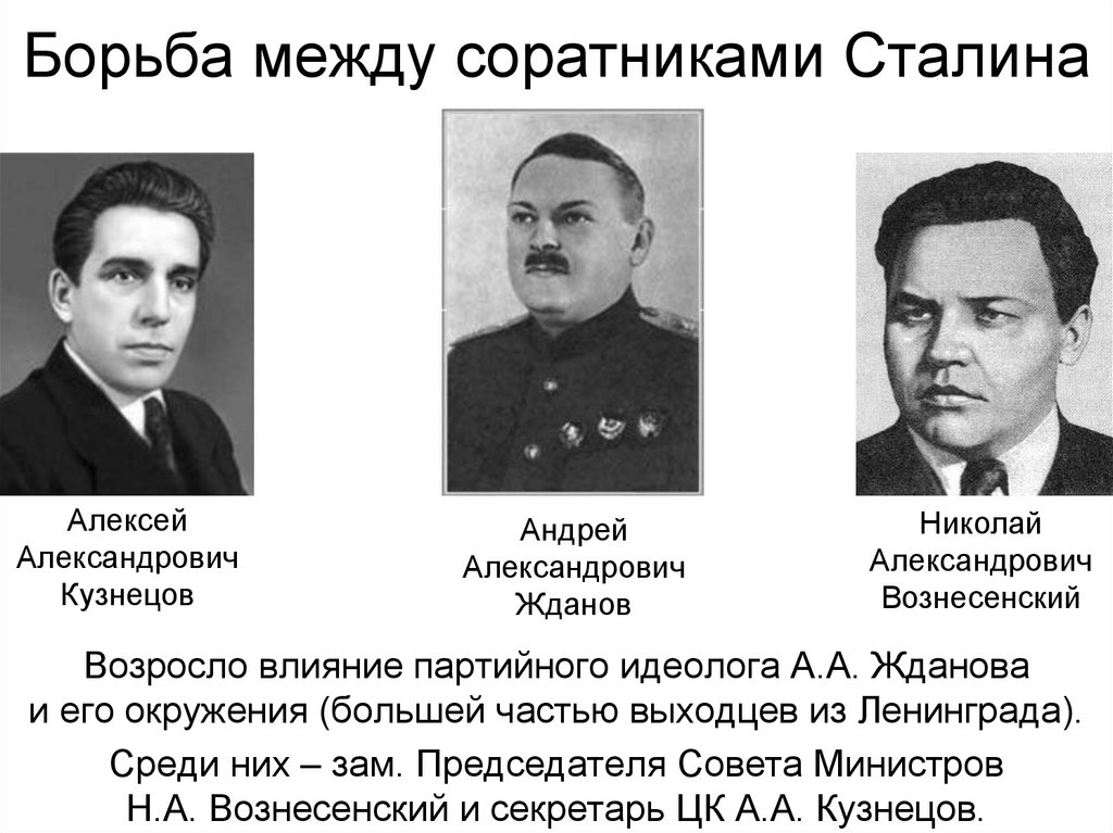 Внутренняя политика ссср 1945 1953