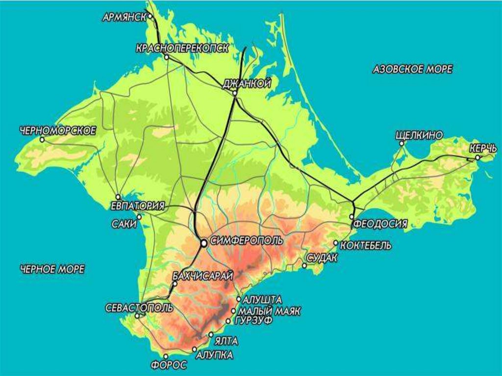 Карта крыма. Крымский полуостров карта Крыма. Крымский полуостров на карте. Полуостров Крым на карте. Крым карта полуострова с городами.